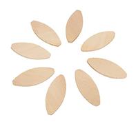 100 Pcs Beech Wood Biscuits, wood biscuits Crafted from Pure Solid Wood, galletas madera for Long-Lasting Joints, Tighter with Glue, Industry-Grade Manufacturing, 0#: 47 * 15 * 4mm, 10#: 53 * 19 * 4mm