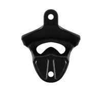 100 PCS Beer Bottle Opener Cast Iron Wall Mount Cider Pourer Simple Opening for Soda Home Bars Pub Kitchen Commercial Use