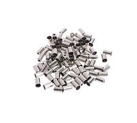 100 Pcs Bike Bicycle Brake Cable Tips Bicycles Derailleur Shifting End Cap Replacement Cable Tube Bike Parts Disc Brake Cleaner Car