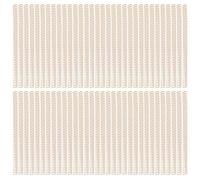 100 PCS Binding Spiral 16mm Diameter 48 Loop 4:1 Pitch, High Capacity 140 Sheet A4 Spiral Binding Coil with 360° Page Rotation for Office School Presentations (Gold)