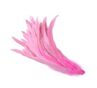 100 Pcs Blue Carnival Rooster Tail Feathers 25-30 Cm 30-35 Cm for Crafts Headdress Party Clothing Decor Pnnrk 30-35cm 100Pcs
