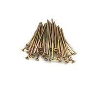 100 Pcs Box of Wood Screws 6mm x 120mm Double Countersunk Premium Easy Drive Woodscrews