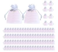 100 Pcs Breathable Organza Fruit Protection Bags - Mesh Netting for Garden Plants, Vegetables & Berries - Drawstring Closure, 10x12cm, Reusable Barrier Against(Pink)