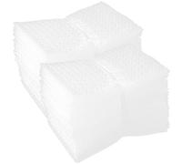 100 Pcs Bubble Pouch Wraps, 5''x8'' Clear Bubble Out Bags for Packing, Double Walled Cushioning Bags for Shipping, Storage and Moving(13X20cm)