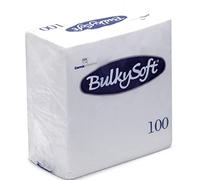 100 PCS BULKY SOFT White Paper Napkins 24CM X 24CM TISSUES Restaurant Catering 2-PLY (1)