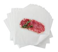 100 Pcs Butcher Paper Uncoated Butcher Paper for Sublimation Heat Press Precut Disposable Butcher Paper 12 x 12 Inch White Kraft Sublimation Protective Paper for Wrapping Meat Heat Press (100)