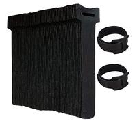 100 Pcs Cable Ties Reusable Hook and Loop Cable Straps Adjustable Tidy Fastening Strap Wire Management for Home & Office Accessories Headphones PC Wire USB Data Cables Organizer