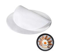 100 Pcs Cake Tin Liners, 6 Inch Round Parchment Paper, Baking-Parchment Circle Non-Stick, Greaseproof Baking Papers for Cake Tins, Cookies, BBQ, Air Fryer, Pan, Tortilla Press