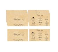 100 Pcs Candle Care Instruction Card 2x3.5 inch How to Care for Handmade Candles Safety Instructions Guide of Soy Wax Coconut Wax Scented Essential Oil Scented Candle Tools (Brown, 100 Pcs)