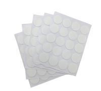 100 Pcs Candle Wick Stickers, White Foam Wick Adhesive Dots 20mm Heat Resistant Double-Sided Stickers for DIY Candle Making