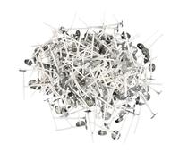100 Pcs Candle Wicks 1 Inch Low Smoke Tea Light Wicks Pre-Waxed Wick Tabs for Soy Wax Tealight Making, Pure Cotton Smokeless Candle Making