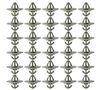 100 Pcs Car Trim Clips,Panel Bumper Door Side Blind Body Caravan Combo Panels Fixed Wing Front Mounting Van Plastic Card Anti Theft Clip Trims on Vehicles,for Sprinter Renault Trafic Vauxhall Nissan