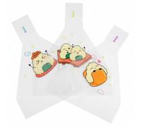 100 Pcs Cartoon Triangle Onigiri Wrappers Bags, Japanese Rice Balls Packaging Bag, Nori Onigiri Wrappers Bags Seaweed Sushi Making Mold Bento Accessories