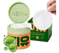 100 PCS Centella Korean Toner Pads, Moisturizing Cotton Pads, Hydrating Exfoliating Toner Pad for Dark Spots Remover, Wrinkles & Dull Skin, Soothing & Exfoliating Face Pad with Snail Mucin