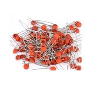 100 pcs Ceramic capacitor 50V 1pF 2pF 3pF 4pF 5pF 6pF 7pF 8pF 10pF 12pF 15pF 18pF 20pF 22pF 27pF 30pF 33pF 39pF 40pF 47pF 56pF IDGTTLDF(1pF)