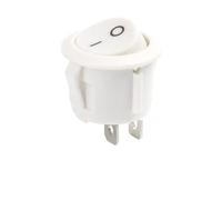 100 PCS Circular Ship type switch with lamp 3 Pin/2 Pin KCD1-105 Second and Third Gear Rocker Switch with Light IDGTTLDF(20mm W 2 F 2 G)