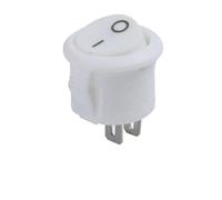 100 PCS Circular Ship type switch with lamp 3 Pin/2 Pin KCD1-105 Second and Third Gear Rocker Switch with Light IDGTTLDF(15mm W 2 F 2 G)