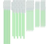 100 Pcs Cleaning Swabs, Multi-Purpose Microfiber Knitted Polyester Swab Sticks (5 Types) Lint Free Swabs for Electronics, Cameras and Precision Cleaning