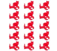 100 Pcs Clips for Supporting Cannabis Vines in Grow Tents and Greenhouses (Red (Ears))
