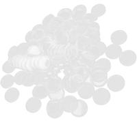 100 Pcs Coin Capsules Clear Plastic Coin Holders Coin Case for Coin Collection Supplies (22mm)
