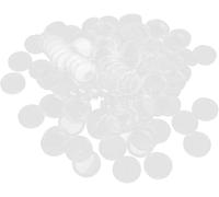 100 Pcs Coin Capsules Clear Plastic Coin Holders Coin Case for Coin Collection Supplies (40.8mm)