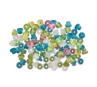100 Pcs Colour Tattoo Machine Needle Grommet, Soft Tattoo Rubber Nipple Tattoo Supplies Tattoo Machine Parts Piercing Supplies