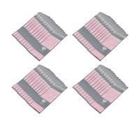 100 Pcs Cosmetic Bag Storage Containers Gift Wrapping Supplies Clear Cosmetic Pouch for Organizing Lipsticks and Miniature Items