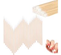 100 Pcs Count Microblading Cotton Swabs,7 cm Cotton Buds,Cotton Tipped Applicator,Diaposable Cotton-Tipped Applicator,Single Headed Pointed Cotton-Buds,for Eyebrow Tattoo Beauty Make-up Color