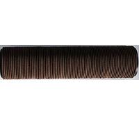 100 Pcs Crazy Bobble® Premium Non-Metal Hair Elastic Hair Bands 2mm, Bulk Hair Ties, Ponytail Holders For Adults and Kids (Dark Ash Brown)