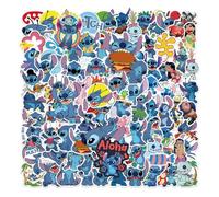 100 Pcs Cute Cartoon Stickers Set, Waterproof Vinyl Anime Stickers, Aesthetic Kawaii Decals for Laptops, Skateboards, Bikes, Guitars, Bags & Parties