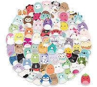 100 PCS Cute Series Animals Sticker Decals for Laptop Vinyl Kawaii Stickers Pack for Water Bottle Moto Bicycle Skateboard Luggage Phone Decor Mixed Scrapbook Stickers for Kids Teens