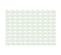 100 Pcs Cyan Cat Shape Metal Paper Clips, Electroplated, Portable Office File Classification - Durable Construction, Fun and Practical, Ideal for Home and Office Use