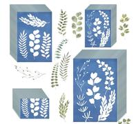 100 Pcs Cyanotype Kit, Sun Print Photography Sheets Multi-Size Pack A4 A5 A6 A7, Solar Printing Art Paper for DIY Projects, Educational Activities, Water-Resistant Blue Print Sheets