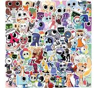 100 PCS Dandy's World Stickers Waterproof Vinyl Decals for Teens Adults Fun Game Stickers for Scrapbook Laptop Notebook Skateboard