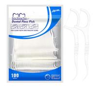 100 Pcs Dental Floss, Dental Floss Toothpick, Teeth Stick & Interdental Cleaning Tool for Travel, Home, Office - Gentle on Gums, Keeps Mouth Fresh and Clean