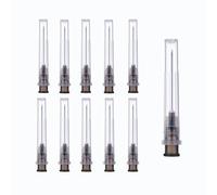 100 Pcs Dispensing Accessories Stainless Steel Pipe, Individually Packed,Sterile,Lab Supplies(22G-38mm/1.5in)