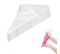 100 Pcs Disposable Icing Bags, Food Grade 12 Inch Medium Piping Bags for Cake Decorating, Icing, Frosting, Thickened Tear-Resistant & Easy Grip Pastry Bag for Cake Cupcakes, Cookies, and Pastries
