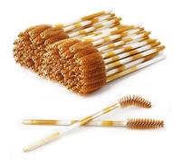 100 PCS Disposable Mascara Wands, Eyelash Mascara Brushes, Eyebrow Spoolies Brush, Plastic Makeup Brushes, Applicator for Eyelashes Extension