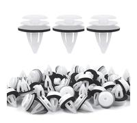 100 Pcs Door Card Clips, Interior Doors Card Trim Fastener Clip, Plastic Side Door Cards, Universal Auto Panel Fixing Clips, for Vehicle Bumpe, Fender Panel, Interior Doors Cards