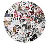 100 PCS Downtown Y2K Girls Aesthetic Stickers,Cool Trendy Waterproof Decals for Adults for Journal Luggage Water Bottles Computer Skateboard Phone Motorcycle Helmet Guitar Laptop Scrapbook