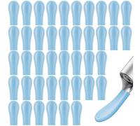 100 PCS Ear Cleaner Replacement Tips for Wet Dry Ear Wax Cleaning Ear Spoon Accessories Set Silicone Soft Cleaning Reuse Ear Spoon for Ear Wax Removal Tool Accessories for Adults Ear Wax Endoscope