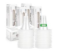 100 Pcs Ear Thermometer Probe Covers, Refill Caps Replacement Lens Filter Protector for All Braun Thermometer Models