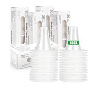 100 Pcs Ear Thermometer Probe Covers, Refill Caps Replacement Lens Filter Protector for All Braun Thermometer Models
