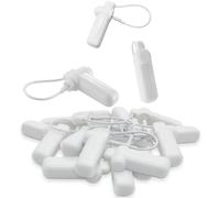 100 Pcs EAS Security Tags, Anti-Theft Retail Security Hard Tags+150Mm Lanyard, Tag Compatible with Rf 8.2Mhz Frequency, for Clothes, Shoes, Bags