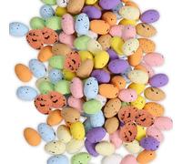 100 Pcs Easter Mini Eggs Decorations, Easter Eggs Decorations, Artificial Bird Egg Decorative, Delicate Egg Imitations, Themed Party Arrangements, Creative Home Displays, Charming Basket Fillers