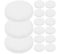 100 Pcs Essential Oil Diffuser Refill Pads - 22Mm Round Cotton Aroma Pendant Pads for Necklaces, Bracelets, Car