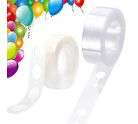 100 PCS Extra Strong Balloon Glue Dots Double Sided + 5m Balloon Arch Kit,Tape Strip,Garland Decorating Strip Kit,For Wedding Birthday Party Festival Decoration DIY Scrapbooking Craft