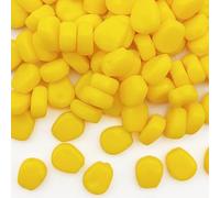 100 Pcs Fake Corn Carp Fishing Bait, Soft Silicone Easy Floating Lure, TPR Simulation Fake Corn Fishing Lures, Bait Equipment for Trout Catfish Carp Catfish in River Lake Reservoir