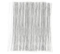 100 Pcs Florist Wire | 40 cm White Floral Wire Stems | Floristry Supplies | Flower Arranging Accessories | Flexible Craft Wire For Handmade DIY Flower Stems Floral Arrangements