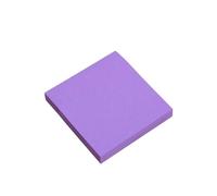 100 Pcs Fluorescence Transparent Memo Pad Sticky Notes Planner Sticker Notepad School Supplies Students Stationery(Color 07)